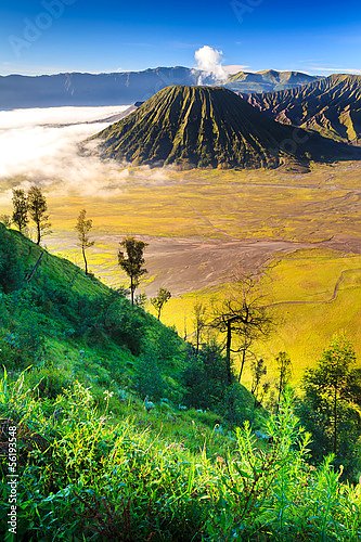 Постер Вулкан Бромо, Восточная Ява, Индонезия