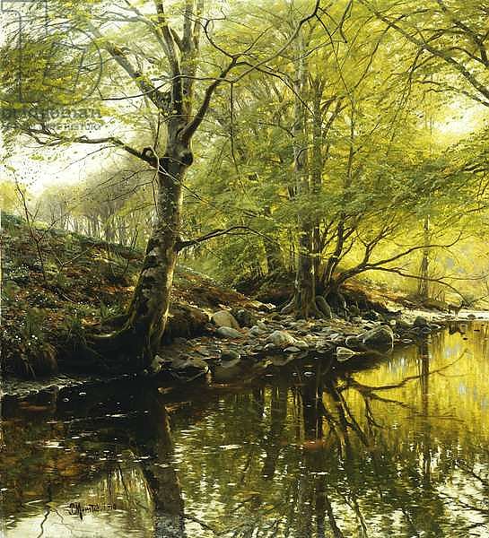 A Wooded River Landscape, 1910
