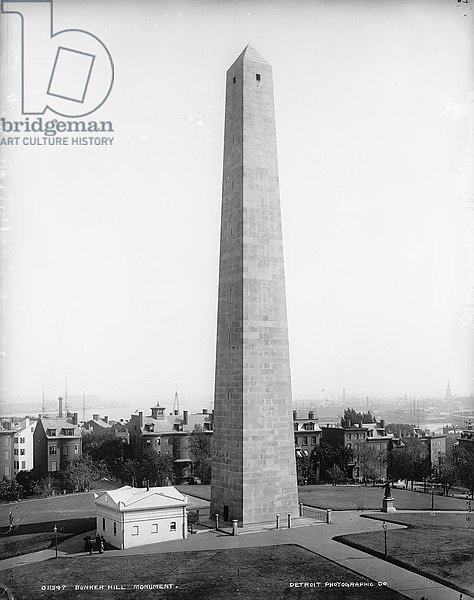 Bunker Hill Monument, Charlestown, Massachusetts, c.1890-99