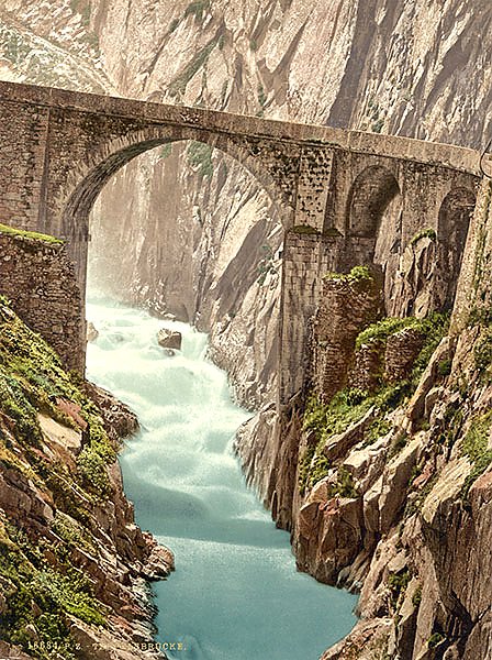 Швейцария. Чёртов мост