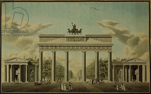 Brandenburg Gate, 1812