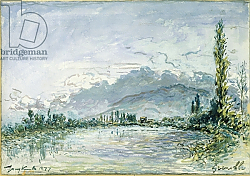 Постер Джонкинд Йохан The River Isere at Grenoble, 1877 Постер Джонкинд Йохан The River Isere at Grenoble, 1877