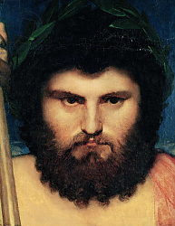Постер Ингрес Джин Head of Jupiter, study for Jupiter and Thetis, 1810 Постер Ингрес Джин Head of Jupiter, study for Jupiter and Thetis, 1810