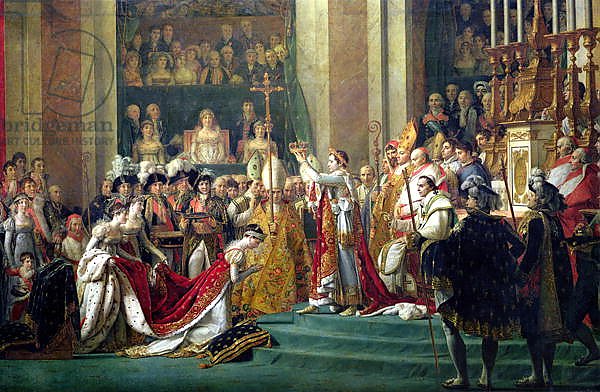 The Consecration of the Emperor Napoleon -2