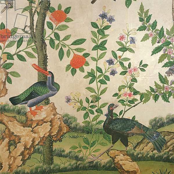 Bird Wallpaper, c.1840