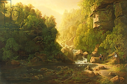 Постер Данби Франсис The Mountain Torrent, c.1820-30 Постер Данби Франсис The Mountain Torrent, c.1820-30