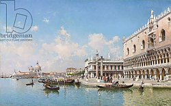 Постер Кампо Федерико The Doge's Palace and Santa Maria della Salute, 1896 Постер Кампо Федерико The Doge's Palace and Santa Maria della Salute, 1896