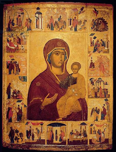 Icon depicting the Virgin and Child