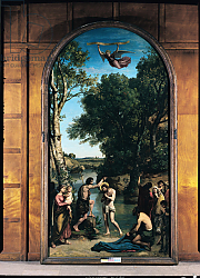 Постер Коро Жан (Jean-Baptiste Corot) The Baptism of Christ, 1845-47 Постер Коро Жан (Jean-Baptiste Corot) The Baptism of Christ, 1845-47
