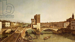 Постер Беллотто Бернардо The Bridge at Delle Navi, Verona Постер Беллотто Бернардо The Bridge at Delle Navi, Verona