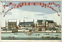 Постер Модерн Робер (грав) Westminster showing the Abbey, Hall and Parliament House, c.1700 Постер Модерн Робер (грав) Westminster showing the Abbey, Hall and Parliament House, c.1700
