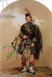 Постер Лами Евген A Piper of the 79th Highlanders at Chobham Camp in 1853 Постер Лами Евген A Piper of the 79th Highlanders at Chobham Camp in 1853