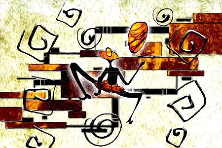 Этническая абстракция 3