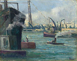 Постер Люс Максимильен Rouen Port, Постер Люс Максимильен Rouen Port,