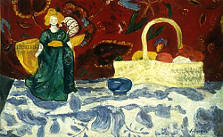 Постер Лебаск Анри Still Life with a Doll and Fruit; Nature Morte a la Poupee et aux Fruits, Постер Лебаск Анри Still Life with a Doll and Fruit; Nature Morte a la Poupee et aux Fruits,