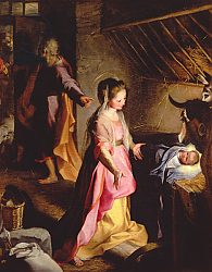 Постер Бароччи Федерико The Adoration of the Child, 1597 2 Постер Бароччи Федерико The Adoration of the Child, 1597 2