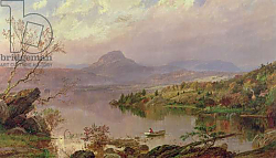 Постер Кропси Джаспер Sugarloaf from Wickham Lake, 1876 Постер Кропси Джаспер Sugarloaf from Wickham Lake, 1876