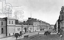 Постер Курвузье Анри View of the Bank of France from the Rue Croix-des-Petits-Champs, 1800 Постер Курвузье Анри View of the Bank of France from the Rue Croix-des-Petits-Champs, 1800