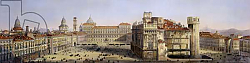 Постер Боссоли Карло Piazza Castello, Turin, engraved by F. Citterio Постер Боссоли Карло Piazza Castello, Turin, engraved by F. Citterio