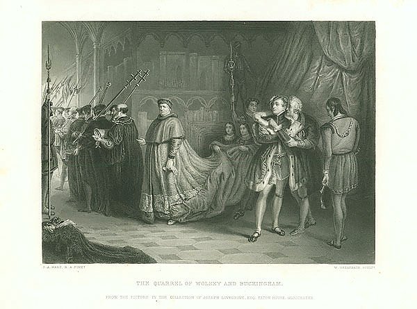 The Quarrel of Wolsey and Buckingham 1