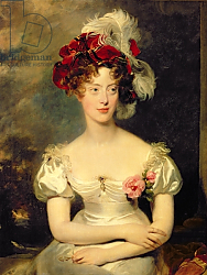 Постер Лоуренс Томас Marie-Caroline de Bourbon Duchesse de Berry, c.1825 Постер Лоуренс Томас Marie-Caroline de Bourbon Duchesse de Berry, c.1825