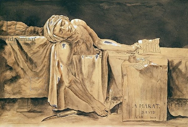 The Death of Marat, 1793 2