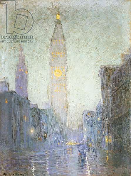 Madison Avenue at Twilight, c.1911