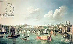 Постер Джеймс Уильям The Thames below Westminster Bridge Постер Джеймс Уильям The Thames below Westminster Bridge