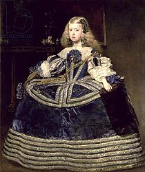 Постер Веласкес Диего (DiegoVelazquez) Infanta Margarita in Blue, 1659 Постер Веласкес Диего (DiegoVelazquez) Infanta Margarita in Blue, 1659