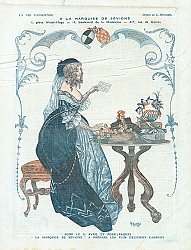 Постер A la Marquise de Sevigne 1