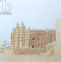 Постер Милар Чарли (совр, абс) Djenne Grande Mosquee, Tuesday, 2000 Постер Милар Чарли (совр, абс) Djenne Grande Mosquee, Tuesday, 2000