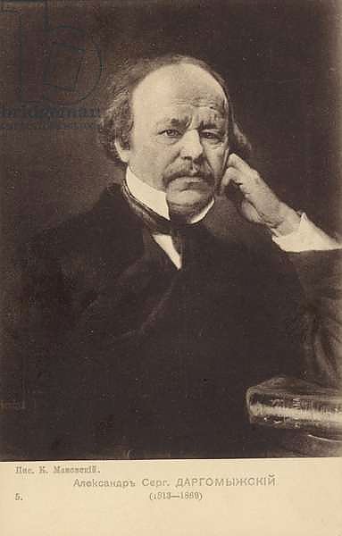 Alexander Sergeyevich Dargomizhsky, Russian composer 1