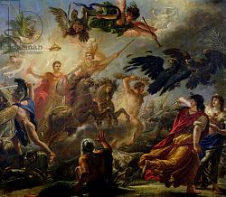 Постер Калле Франсуа Allegory of the Battle of Austerlitz, 2nd December 1805 Постер Калле Франсуа Allegory of the Battle of Austerlitz, 2nd December 1805
