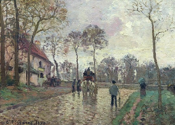 The Coach to Louveciennes, 1870