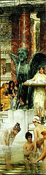 Постер Альма-Тадема Лоуренс (Lawrence Alma-Tadema) In the Roman Baths, or Roman Women In The Bath, 1876 Постер Альма-Тадема Лоуренс (Lawrence Alma-Tadema) In the Roman Baths, or Roman Women In The Bath, 1876