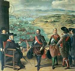 Постер Зурбаран Франсиско The Defence of Cadiz against the English, 1634 Постер Зурбаран Франсиско The Defence of Cadiz against the English, 1634
