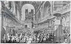 Постер Дейес Эдвард (грав) Thanksgiving at St. Paul's for George III's Recovery from Illness Постер Дейес Эдвард (грав) Thanksgiving at St. Paul's for George III's Recovery from Illness