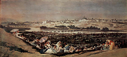 Постер Гойя Франсиско (Francisco de Goya) Эскизы гобеленов для королевских дворцов Прадо и Эскориал. Народное гулянье в день св. Исид Постер Гойя Франсиско (Francisco de Goya) Эскизы гобеленов для королевских дворцов Прадо и Эскориал. Народное гулянье в день св. Исид