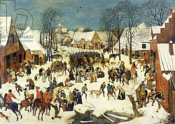 Постер Брейгель Питер Младший Massacre of the Innocents; Le Massacre des Innocents, Постер Брейгель Питер Младший Massacre of the Innocents; Le Massacre des Innocents,
