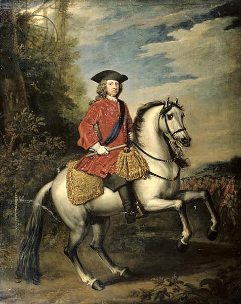 Portrait of King George I, 1717