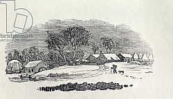 Постер Бевик Томас Approaching a Village in the Winter, from 'Quadrupeds', 4th edition, 1800 Постер Бевик Томас Approaching a Village in the Winter, from 'Quadrupeds', 4th edition, 1800