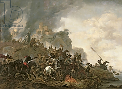 Постер Вауверман Филипс Cavalry Making a Sortie from a Fort on a Hill, 1646 Постер Вауверман Филипс Cavalry Making a Sortie from a Fort on a Hill, 1646