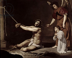 Постер Веласкес Диего (DiegoVelazquez) Christ After the Flagellation Contemplated by the Christian Soul, c.1628-9 Постер Веласкес Диего (DiegoVelazquez) Christ After the Flagellation Contemplated by the Christian Soul, c.1628-9
