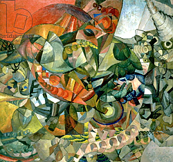 Постер Лентулов Аристарх Allegory of the Patriotic War of 1812, 1914 Постер Лентулов Аристарх Allegory of the Patriotic War of 1812, 1914