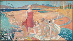 Постер Дени Морис The Awakening of Odysseus, 1914 Постер Дени Морис The Awakening of Odysseus, 1914