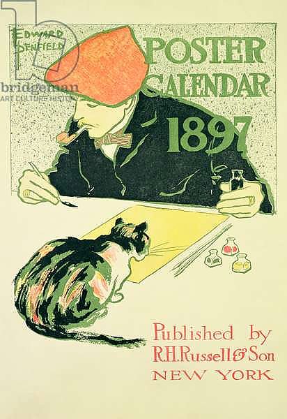Poster Calendar, pub. by R.H. Russell & Son, 1897