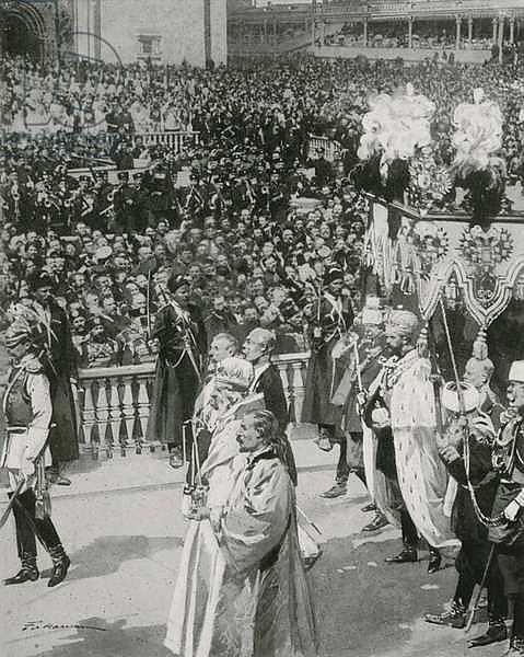 A Scene in the Kremlin during the Coronation of the Emperor