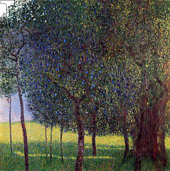 Постер Климт Густав (Gustav Klimt) Fruit Trees, 1901 Постер Климт Густав (Gustav Klimt) Fruit Trees, 1901