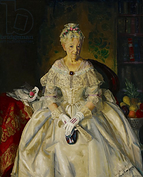 Постер Белоуз Джордж Mrs. T. in Cream Silk, No.2, 1920 Постер Белоуз Джордж Mrs. T. in Cream Silk, No.2, 1920