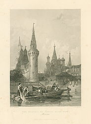Постер The Church of vasili Blagennoi. Moscow Постер The Church of vasili Blagennoi. Moscow